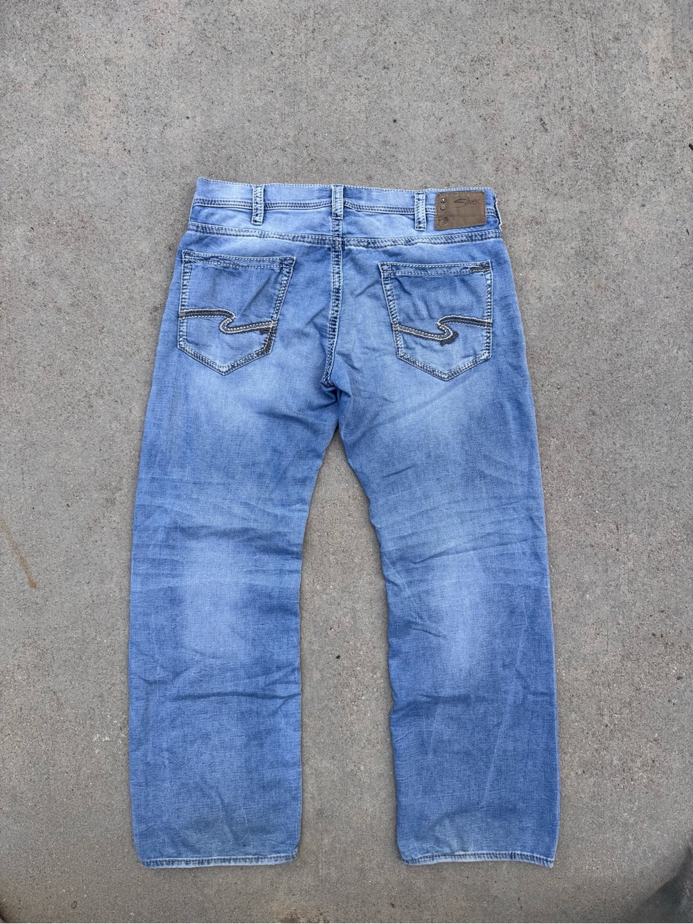 Silver Jeans Relaxed Straight Light Blue Men’s Jeans